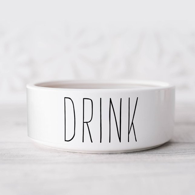 Einfache und süße Personalisierte Dog Water Bowl Napf (Von Creator hochgeladen)