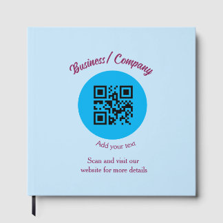 Einfache Unternehmenswebsite Barcode QR Name hinzu Gästebuch