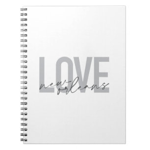 Einfache, urbane, moderne coole Design Liebe New O Notizblock