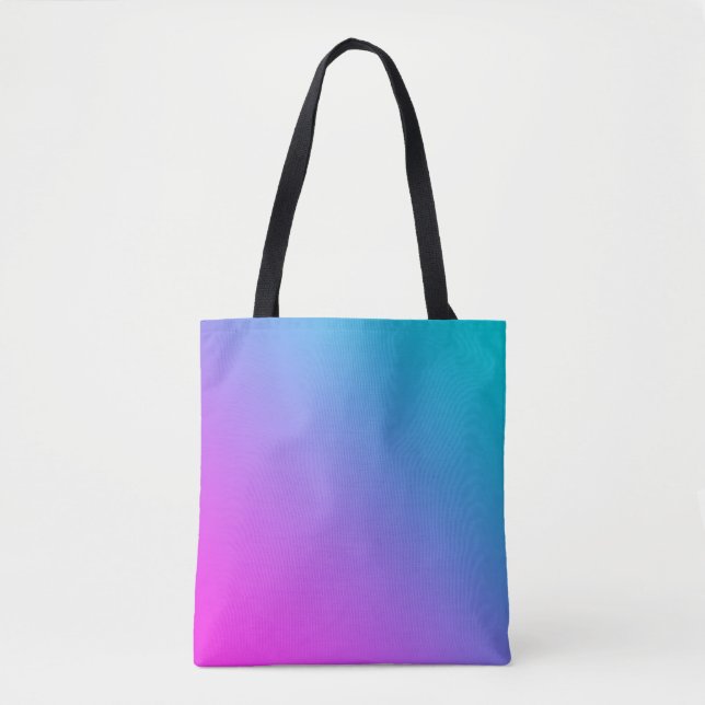 Einfache Vaporwave-Tragetasche Tasche (Vorderseite)
