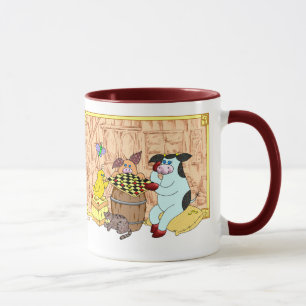 Einfache Vergnügen holen das meiste Glück Tasse