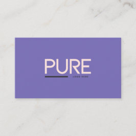 einfache Visitenkarte