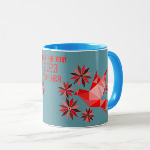 EINFACHE VOGEL NEUJAHR-TASSE ALS GESCHENK FÜR LEHR TASSE
