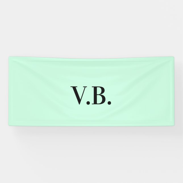Einfache Vollfarbenkennzeichnung Hinzufügen von Te Banner (Horizontal)