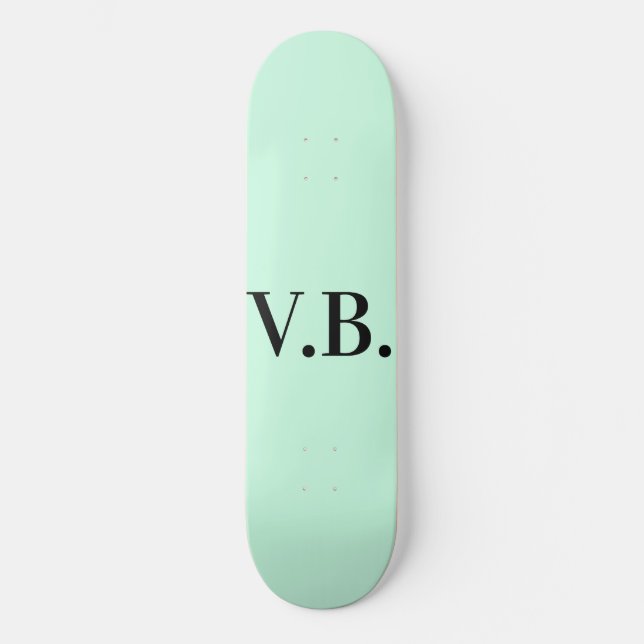 Einfache Vollfarbenkennzeichnung Hinzufügen von Te Skateboard (Vorderseite)