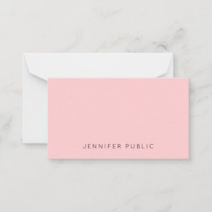 Einfache Vorlage mit benutzerdefiniertem Blush Pin