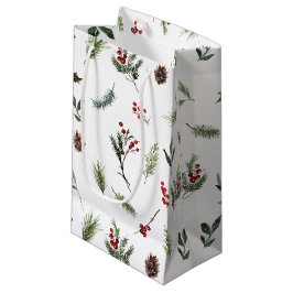 Einfache warme Rot Winter Wasserfarbe Weihnachten Kleine Geschenktüte
