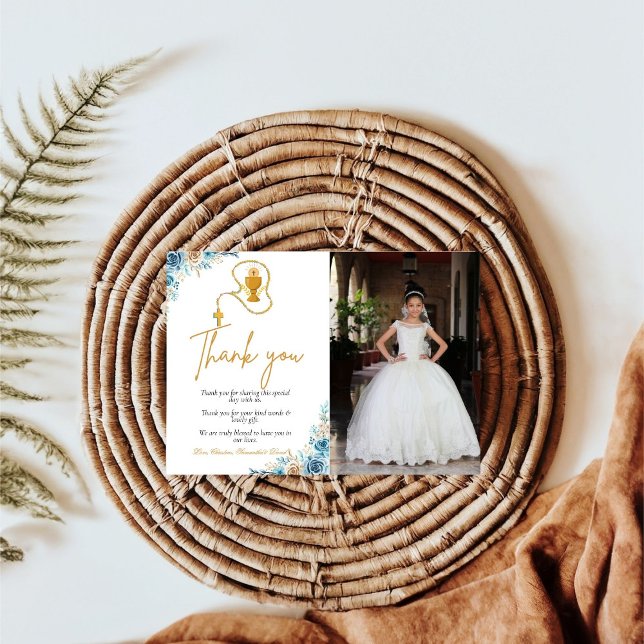 Einfache Wasserfarbe zuerst heilige Kommunion dank Karte (Von Creator hochgeladen)