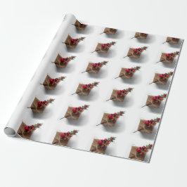 Einfache Weihnachten Geschenkpapier