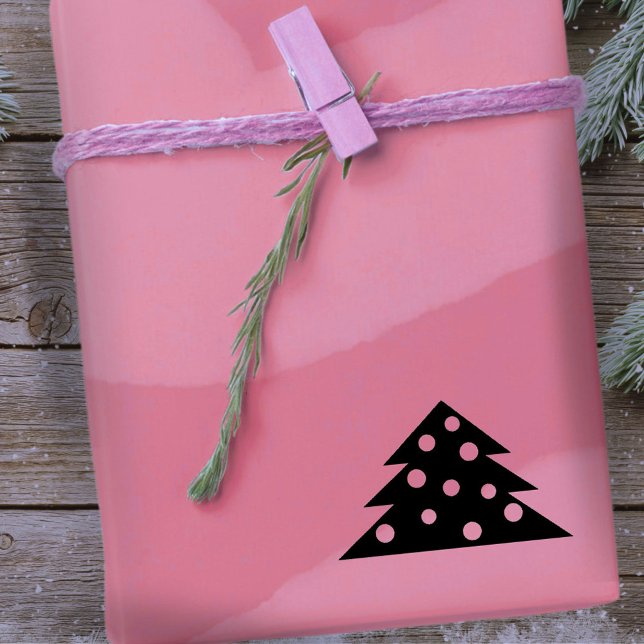 Einfache Weihnachtsbaumdekoration Gummistempel (Von Creator hochgeladen)