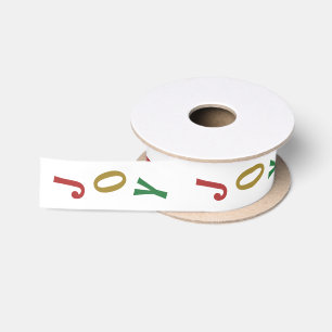 Einfache Weihnachtsfreude Satinband