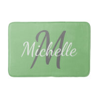 Einfache Weise: Fett Typografie und Name Monogramm