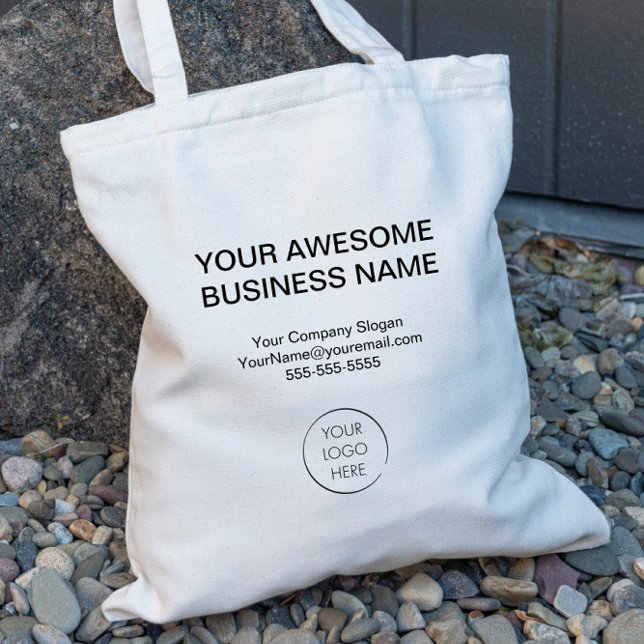 Einfache Werbe-Tasche mit Logo, Geschäft oder Unte Tragetasche (Von Creator hochgeladen)