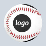 Einfache Werbung für Logos Baseball<br><div class="desc">Fügen Sie diesem Design Ihr eigenes Logo hinzu. Minimalistisch und beruflich. Ideal für Mitarbeiter und Mitarbeiter, als Werbemittel für Ihre Kunden und Kunden, bei Messen und Firmenveranstaltungen.</div>