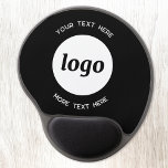 Einfache Werbung für Logos und Texte Gel Mousepad<br><div class="desc">Einfaches Logo und individueller Text für Ihr Unternehmen. Ersetzen Sie das Logo und den Text durch Ihren eigenen,  um den Text anzupassen,  und entfernen Sie jeden Text,  wenn Sie es vorziehen. Minimalistisch und beruflich,  um Ihre Marke widerzuspiegeln.</div>