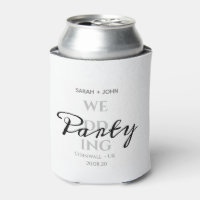 Einfache White Summer Wedding Party