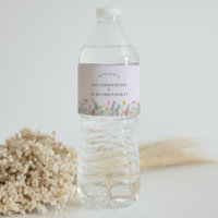 Einfache Wildblume Fern Lavender Wedding