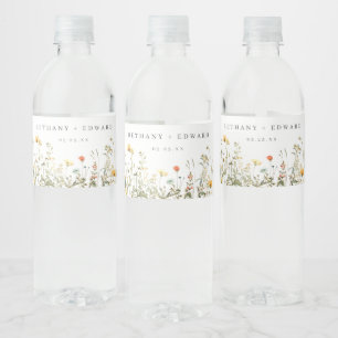 Einfache Wildblumen-Hochzeit