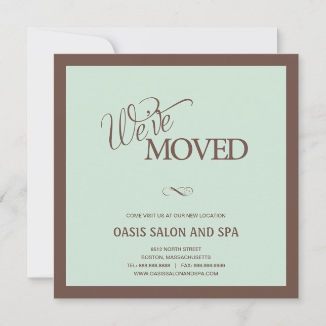 Einfache Wirbel für Ankündigung (Vorderseite)