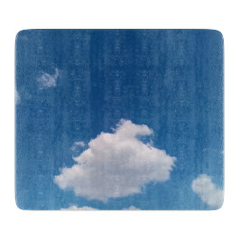 Einfache Wolke Schneidebrett