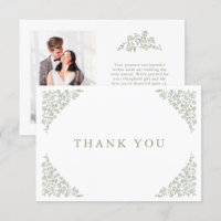 Einfache, zarte, florallose Grünen Hochzeit