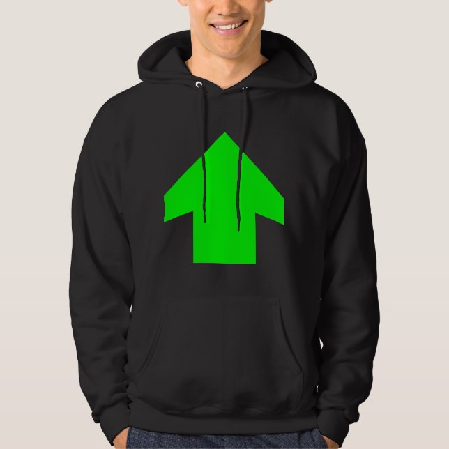 Einfache Zeile 01 Hoodie (Vorderseite)