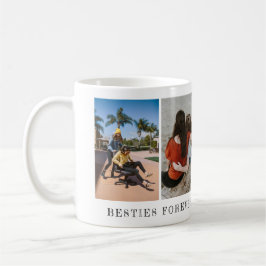 Einfache zwei Bestien für immer Foto Personalisier Kaffeetasse