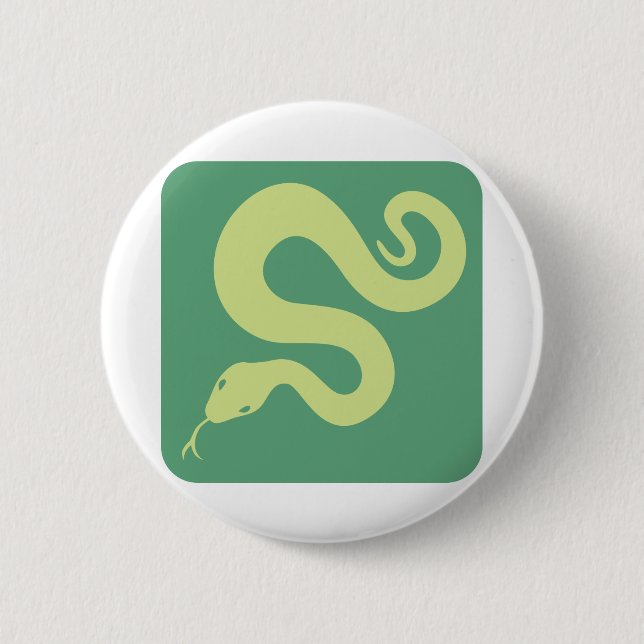 Einfacher Anaconda Button (Vorderseite)
