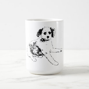Einfacher Ausdruck, saubere Pause Kaffeetasse