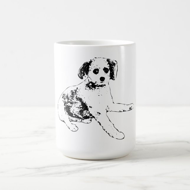 Einfacher Ausdruck, saubere Pause Kaffeetasse (Mittel)