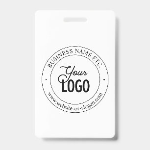 Einfacher Austausch von Logos und benutzerdefinier Ausweis