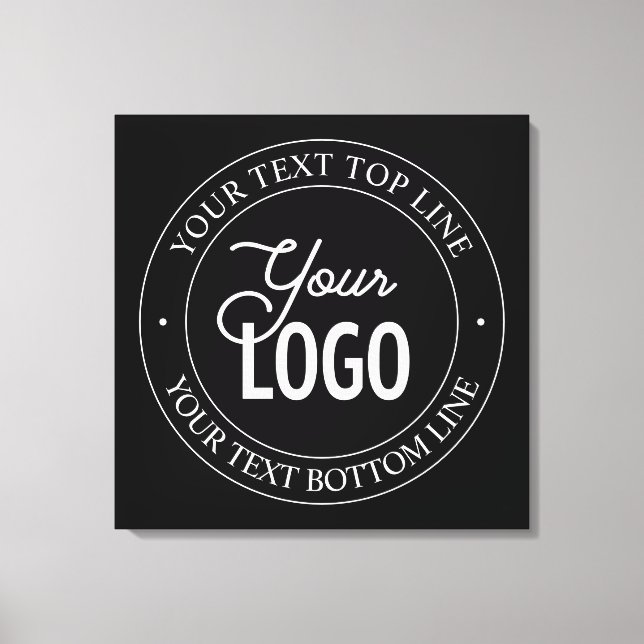 Einfacher Austausch von Logos und benutzerdefinier Leinwanddruck (Vorderseite)