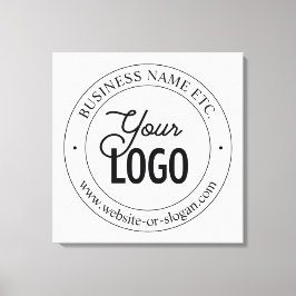 Einfacher Austausch von Logos und benutzerdefinier Leinwanddruck