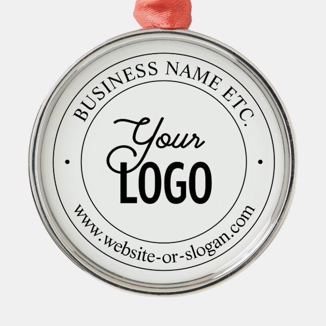 Einfacher Austausch von Logos und benutzerdefinier Ornament Aus Metall (Vorne)