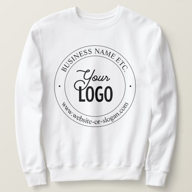 Einfacher Austausch von Logos und benutzerdefinier Sweatshirt (Design vorne)