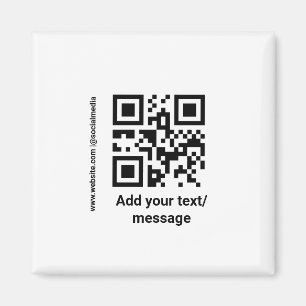 einfacher benutzerdefinierter Barcode fügen Sie Ih Magnet