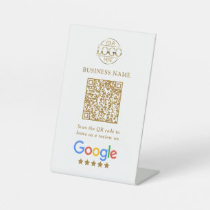 Einfacher Benutzerdefinierter Google Bewertungen Q Sockelschild
