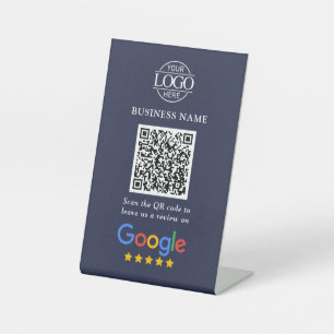 Einfacher benutzerdefinierter Google-Bewertungen Q Sockelschild
