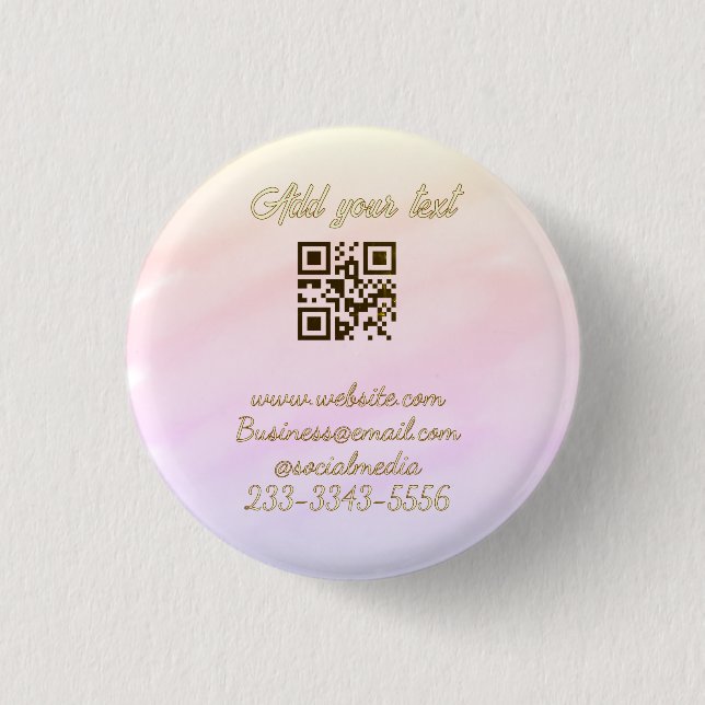 einfacher benutzerdefinierter QR-Code, fügen Sie I Button (Vorderseite)