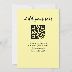 einfacher benutzerdefinierter QR-Code, fügen Sie I Einladung