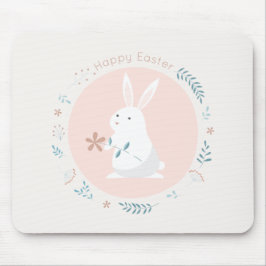 Einfacher BlumenOSTERHASE | Mousepad