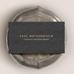 Einfacher Carpentry und Wartung Visitenkarte