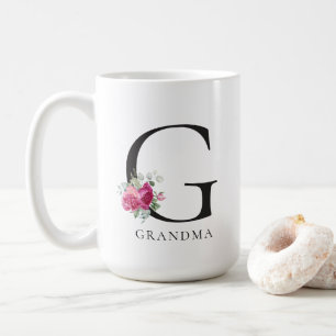 Einfacher Chic Sweet Peonies Oma 15oz Tasse