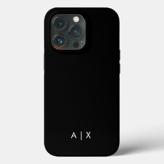 Einfacher Coupname mit Monogramm Case-Mate iPhone Hülle