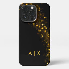 Einfacher Coupname mit Monogramm iPhone 13 Pro Hülle