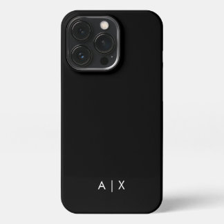 Einfacher Coupname mit Monogramm iPhone 13 Pro Hülle