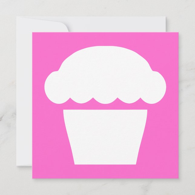 einfacher Cupcake / Muffin (Vorderseite)