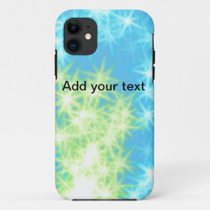 Einfacher himmelblauer Glitter-Sternenglanz, füge  Case-Mate iPhone Hülle