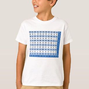 Einfacher Hinweis umgedrehte 4 der T-Shirt