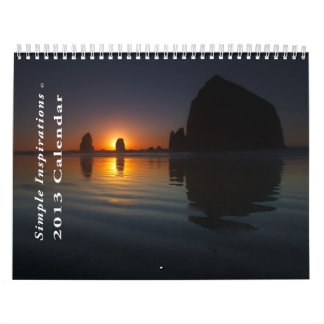 Einfacher Kalender der Inspirations-2013